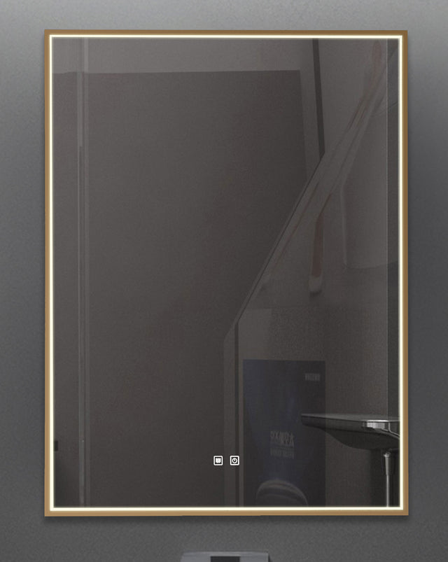 FABOR GOLD IP44 LED BATHROOM MIRROR