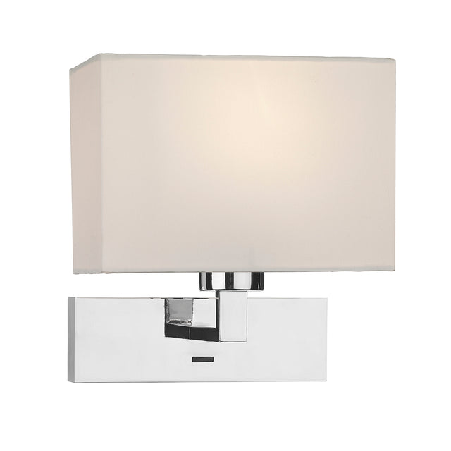 Modena Wall Light In Polished Chrome - Bracket Only