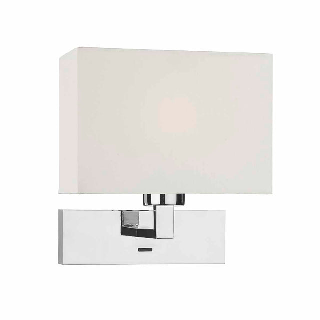 Modena Wall Light In Polished Chrome - Bracket Only