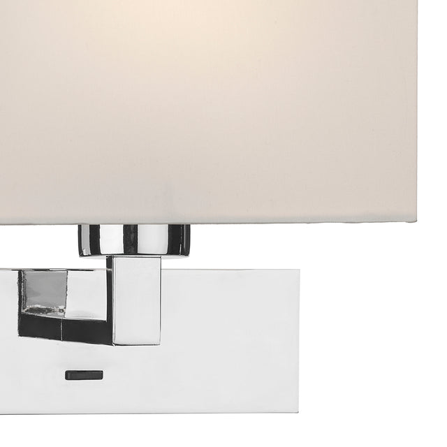 Modena Wall Light In Polished Chrome - Bracket Only