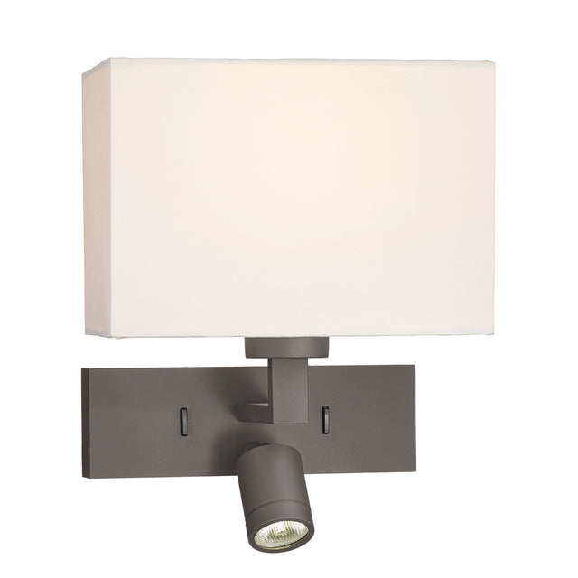 Modena Wall Light With LED In Bronze - Bracket Only