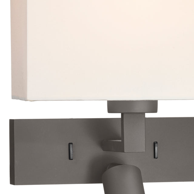 Modena Wall Light With LED In Bronze - Bracket Only