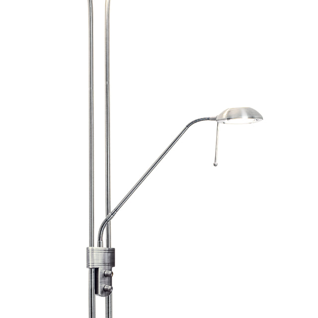 Montana Mother & Child Floor Lamp Satin Chrome