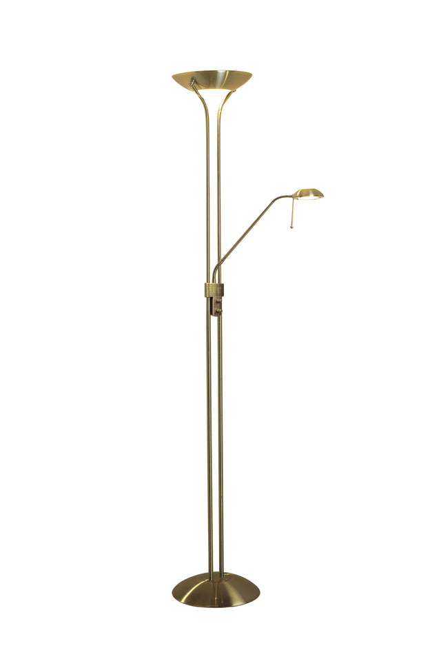 Montana Mother & Floor Lamp Antique Brass