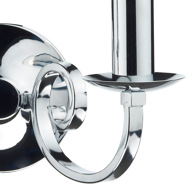 Murray 2 Light Wall Light Polished Chrome