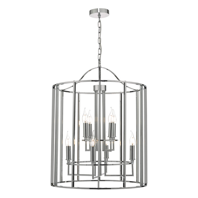 Myka 8lt Lantern Polished Chrome