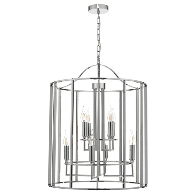 Myka 8lt Lantern Polished Chrome