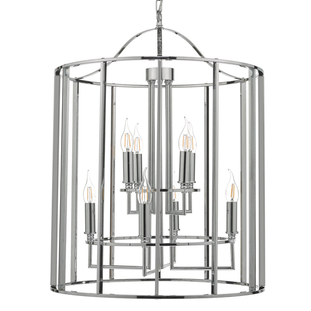 Myka 8lt Lantern Polished Chrome