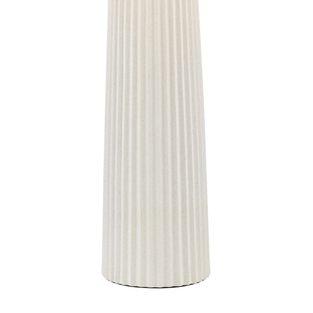 Myla Ceramic Table Lamp White Base Only