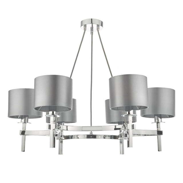 Nacala 6 Light Pendant Polished Chrome