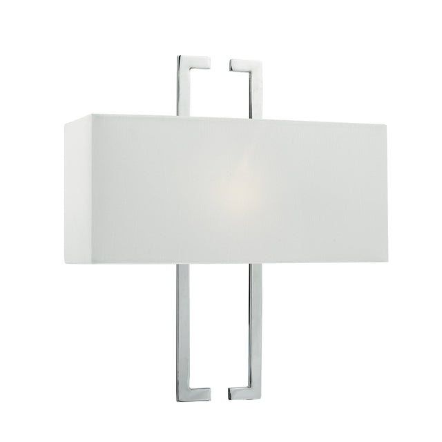 Nile Wall Light Polished Chrome With Shade