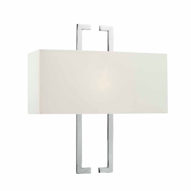 Nile Wall Light Polished Chrome With Shade