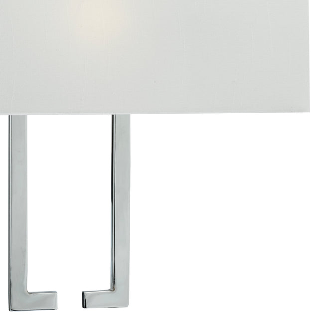 Nile Wall Light Polished Chrome With Shade