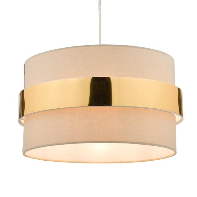 Oki Easy Fit Shade Taupe With Gold Band