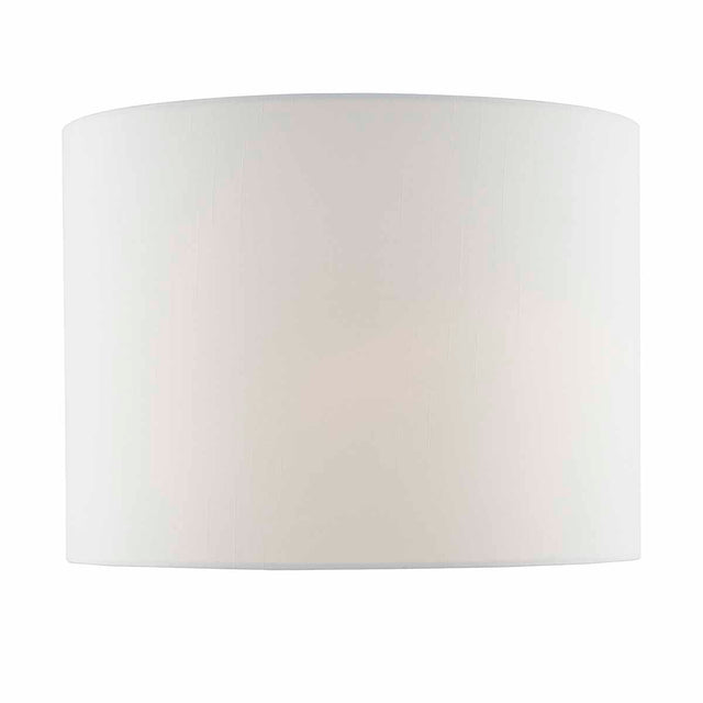 Olalla Ivory Faux Silk Drum Shade 34cm