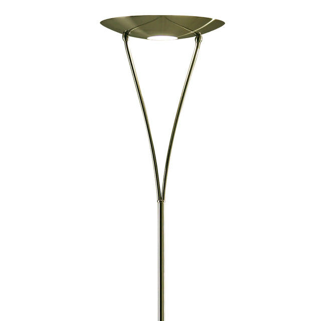 Opus Floor Lamp Antique Brass