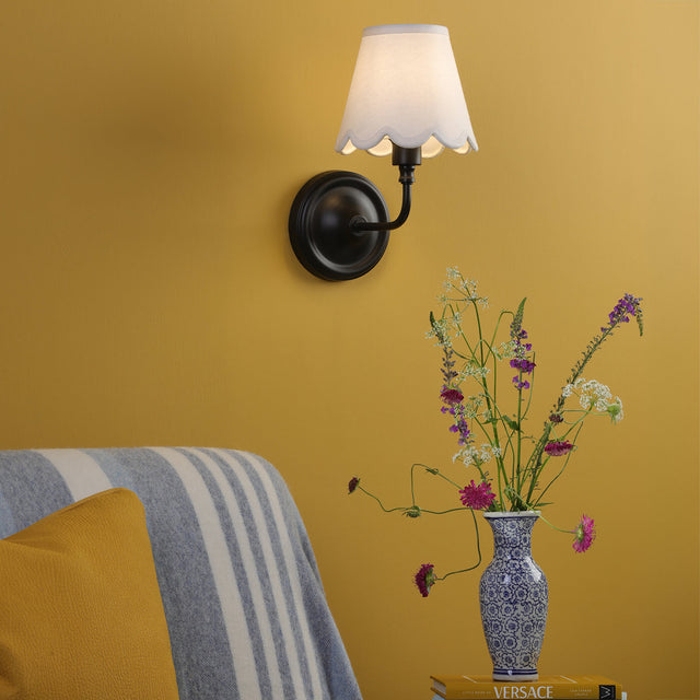 Padme Wall Light Matt Black Bracket Only