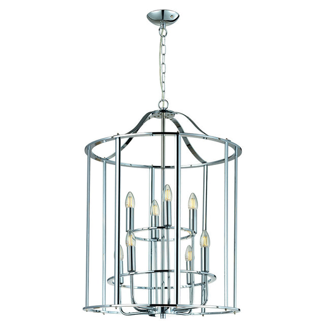 8L ADARE CHROME PENDANT