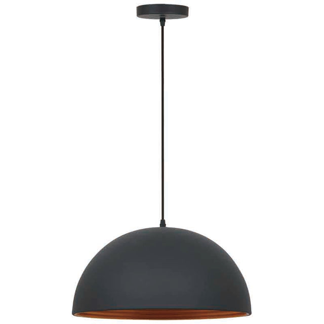 DARK GREY MATERA PENDANT