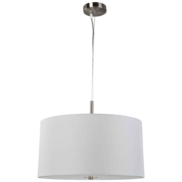 WHITE ROUEN HANGING PENDANT