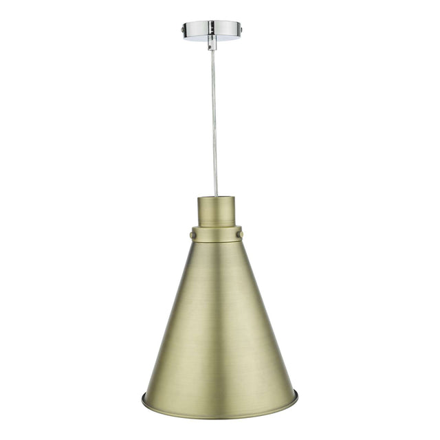 Potter Easy Fit Pendant Aged Brass