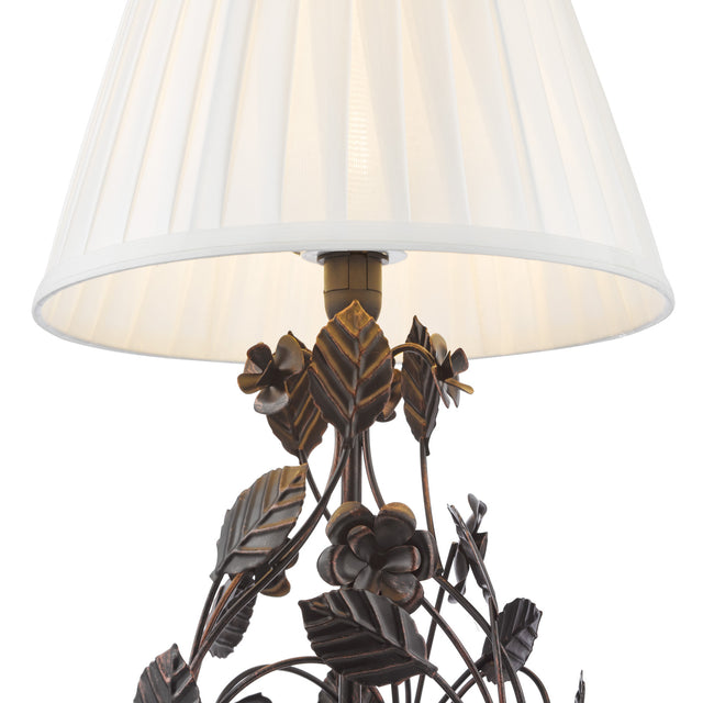 Priscilla Table Lamp Black/Bronze Base Only