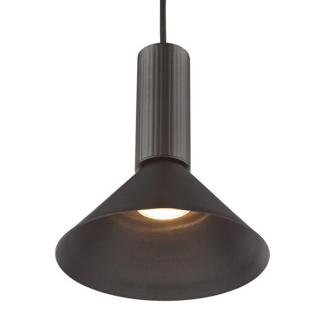 Ragnar Pendant/Wall Light Satin Black