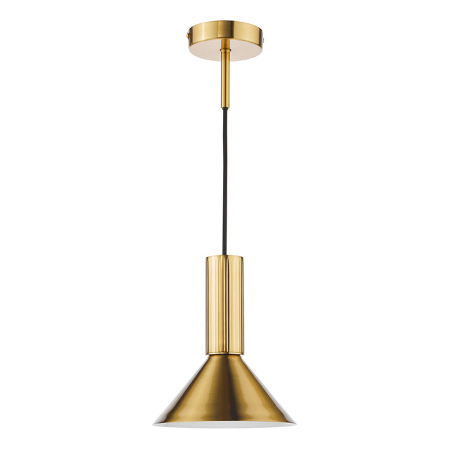 Ragnar Pendant/Wall Light Natural Brass