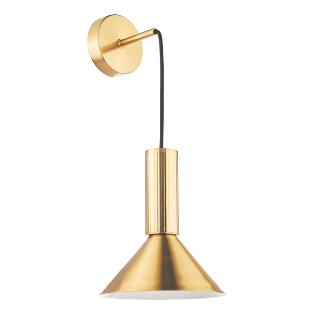 Ragnar Pendant/Wall Light Natural Brass