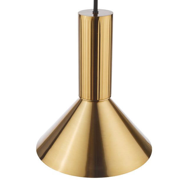 Ragnar Pendant/Wall Light Natural Brass