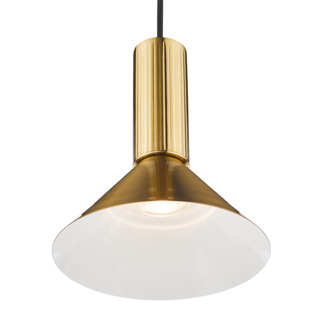 Ragnar Pendant/Wall Light Natural Brass