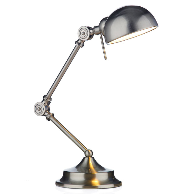 Ranger Task Table Lamp Satin Chrome