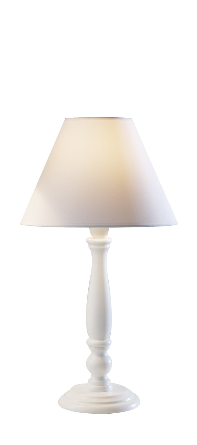 Regal Small Table Lamp White With Shade