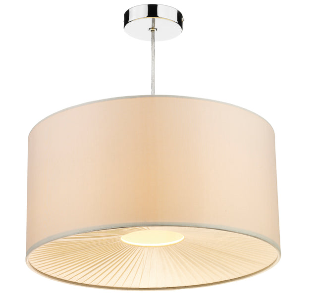 Rita Non Elec Pendant 2 Tone Cream