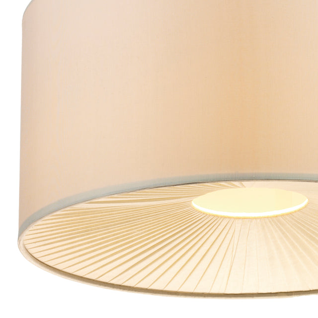 Rita Non Elec Pendant 2 Tone Cream