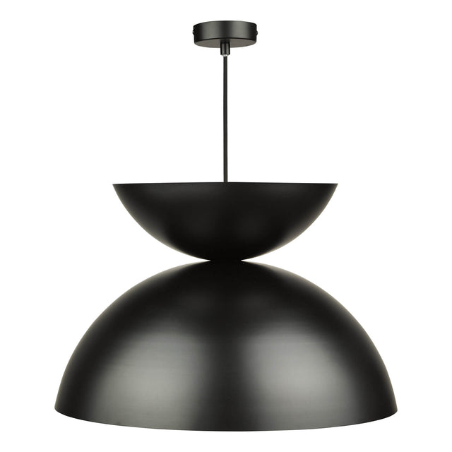 Riya Large Pendant Matt Black