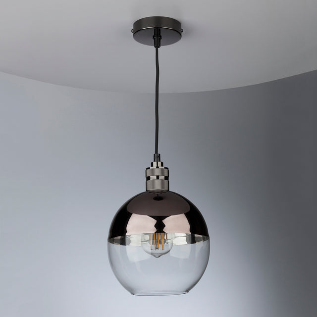 Rue Easy Fit Pendant Glass Bronze