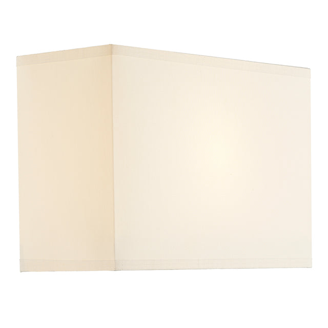 Piza Cream Cotton Rectangle Shade 24cm