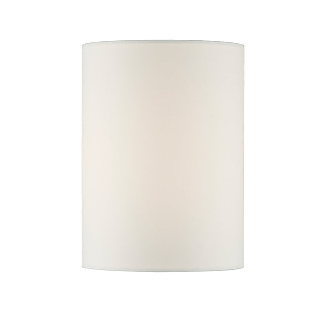 Tuscan Ivory Cotton Cylinder Shade 13cm