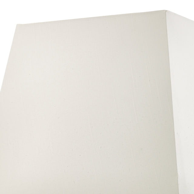 S1101 Ivory Faux Silk Tapered Square Shade 37cm