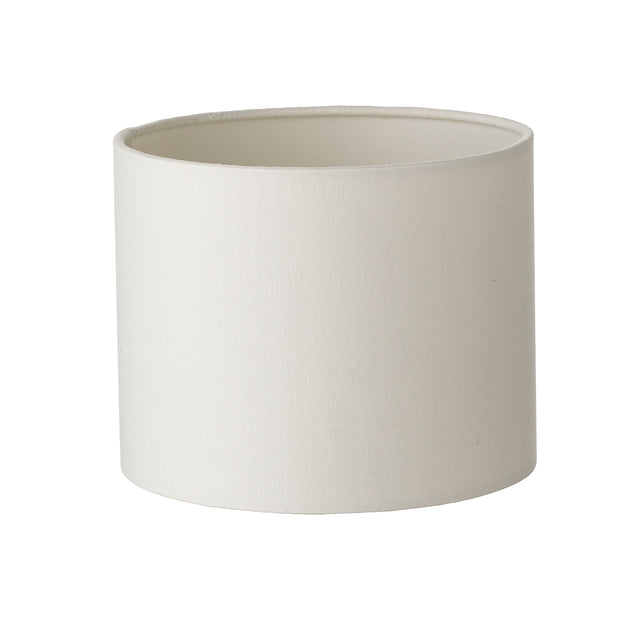 Ferrara Ivory Cotton Drum Shade 15cm