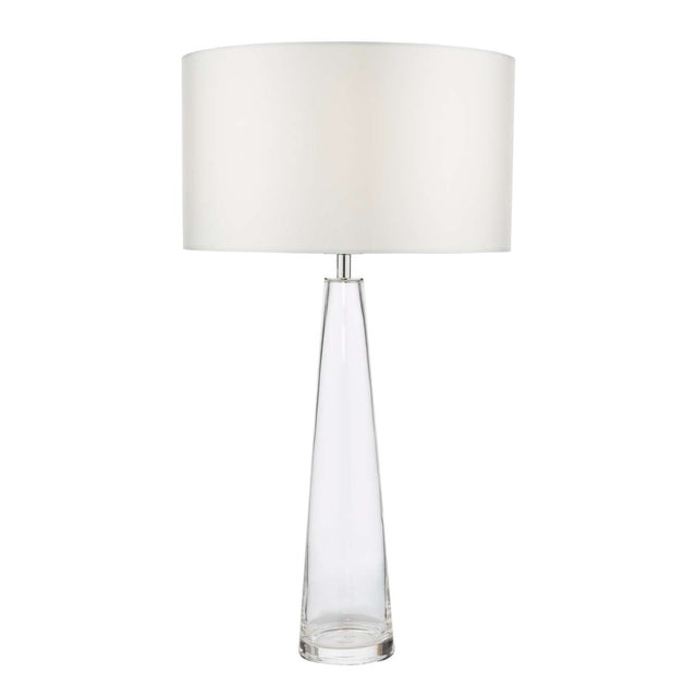 Samara Table Lamp Clear Glass Base Only