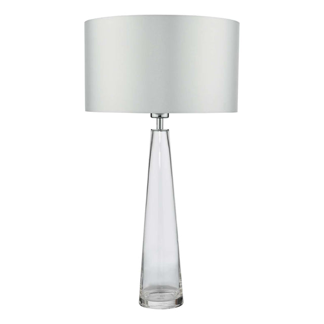 Samara Table Lamp Clear Glass Base Only