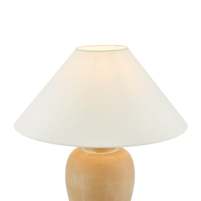 Sasha Table Lamp Terracotta Ceramic With Shade