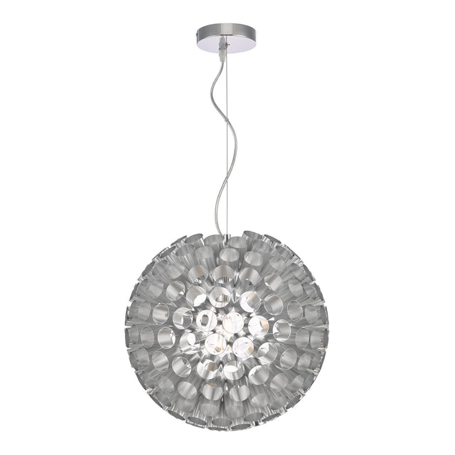 Serafina Small Pendant Brushed Chrome