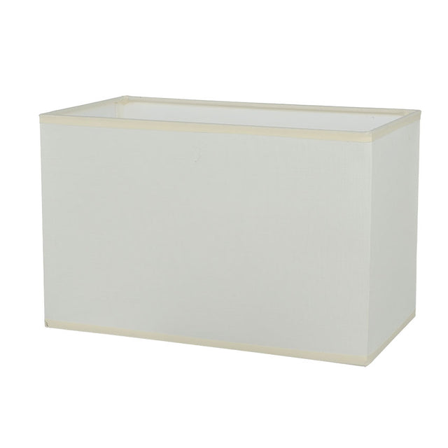 Cream Cotton Rectangle Shade