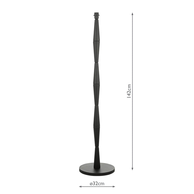 Sierra Floor Lamp Black Base Only