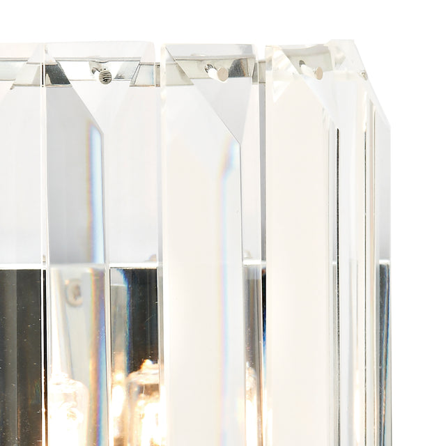 Sketch Wall Light Polished Chrome Crystal