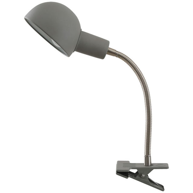 GREY CARRIG CLIP ON SINGLE SPOT LIGHT