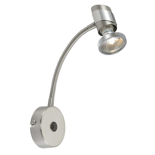 CULLEN SATIN NICKEL GU10 MSPOT LIGHT